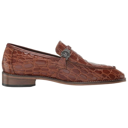 

Stacy Adams Bellucci Leather Sole Moc Toe Slip-On Cognac