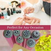 Stamp Pen Set - 6 Piece DIY Tools with Patterns for Nail Design 6PCS