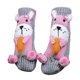 thumbnail image 5 of Calcetines de animales, regalos de año , antideslizantes, novedosos, calcetines gruesos de tubo medio para dormitorio Conejito gris, 5 of 10