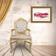 thumbnail image 3 of Paschke, Chris 14x11 Gold Ornate Wood Framed with Double Matting Museum Art Print Titled - Coastal Ink VI, 3 of 4