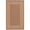 thumbnail image 1 of Couristan 10163000018037T 2 x 3 ft. 7 in. Recife Garden Lattice Rug - Cocoa & Natural, 1 of 1