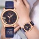 thumbnail image 1 of Reloj de moda para mujer Reloj Correa de cuero Vestido casual Muñeca Cristal Wmkox8yii gfajkfgbkjabf2134, 1 of 5