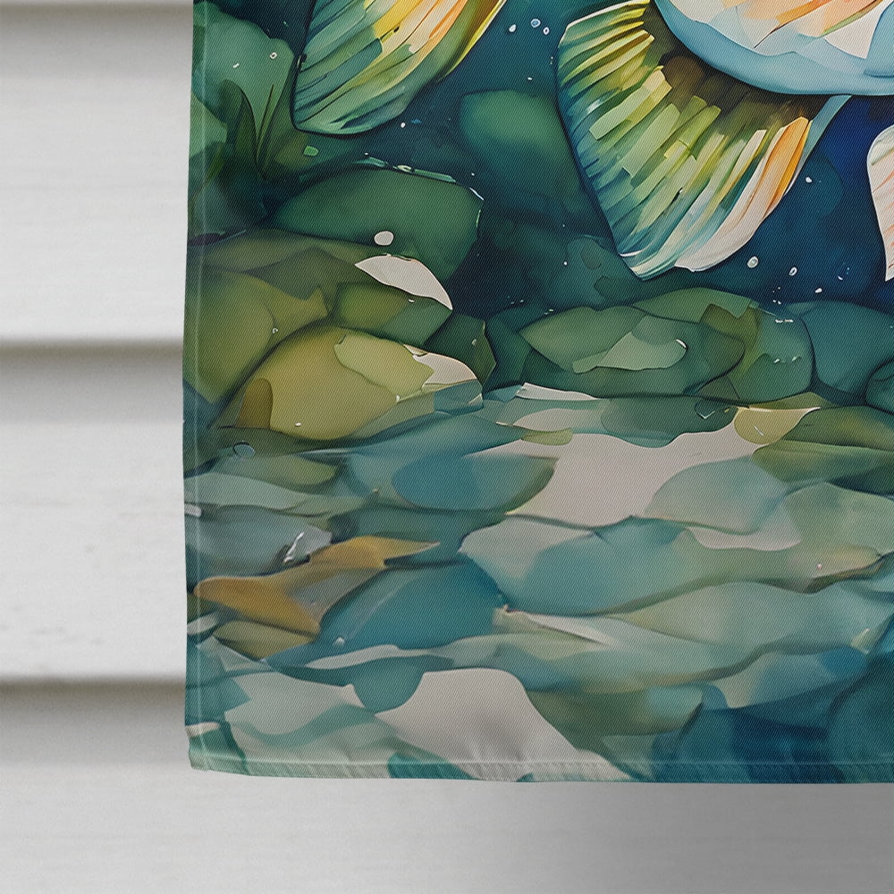 Largemouth Bass House Flag 28 in x 40 in