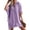 Purple, variant on Ekouaer Swim Cover Up for Women Swimsuit Coverups Bikini Beach Cover Up Pool Beachwear Swimwear