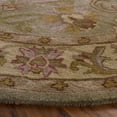 thumbnail image 3 of Safavieh Heritage Cheshunt Oriental Wool Area Rug, Green/Gold, 8' x 8' Round, 3 of 12