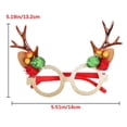 thumbnail image 3 of SDNall Christmas Party Props Cosplay Lovely Beautiful Glasses Take Photo Props, 3 of 9
