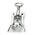 thumbnail image 3 of Champagne Wine Bottle Opener Metal Wing Type Corkscrew Restaurant Kitchen Tool, 3 of 5