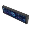 thumbnail image 1 of Computer Temp Monitor, 1920x480 60Hz PC Sensor Panel Display 8.8in IPS Adjustable Brightness  For Desktop, 1 of 8