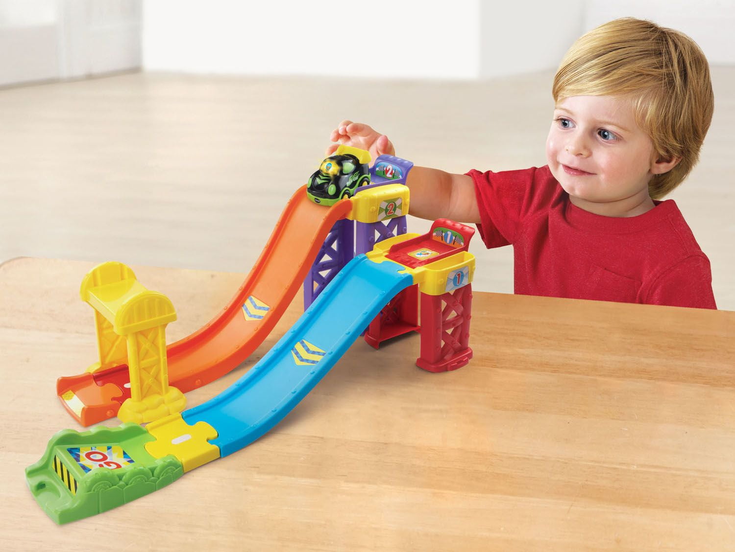 vtech 3 in 1 launch and play raceway
