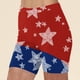 thumbnail image 1 of Puntoco Pantalones cortos de salón para mujer, mallas de yoga estampadas a la moda para mujer, pantalones deportivos sólidos para correr, gimnasio y fitness para mujer, pantalones activos de tres, 1 of 4