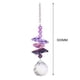 thumbnail image 3 of Crystal Windchimes Interior Corogadas Viento Al Aire Libre Del Patio Jardín () Púrpura, 3 of 8