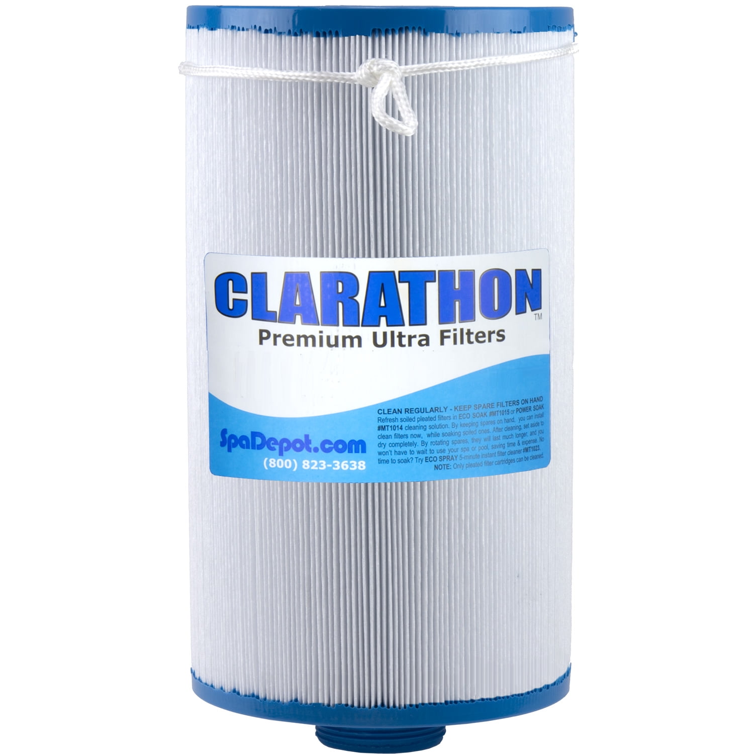 Clarathon Threaded Filter Replacement Filter Cartridge Spa Hot Tub FC0463 