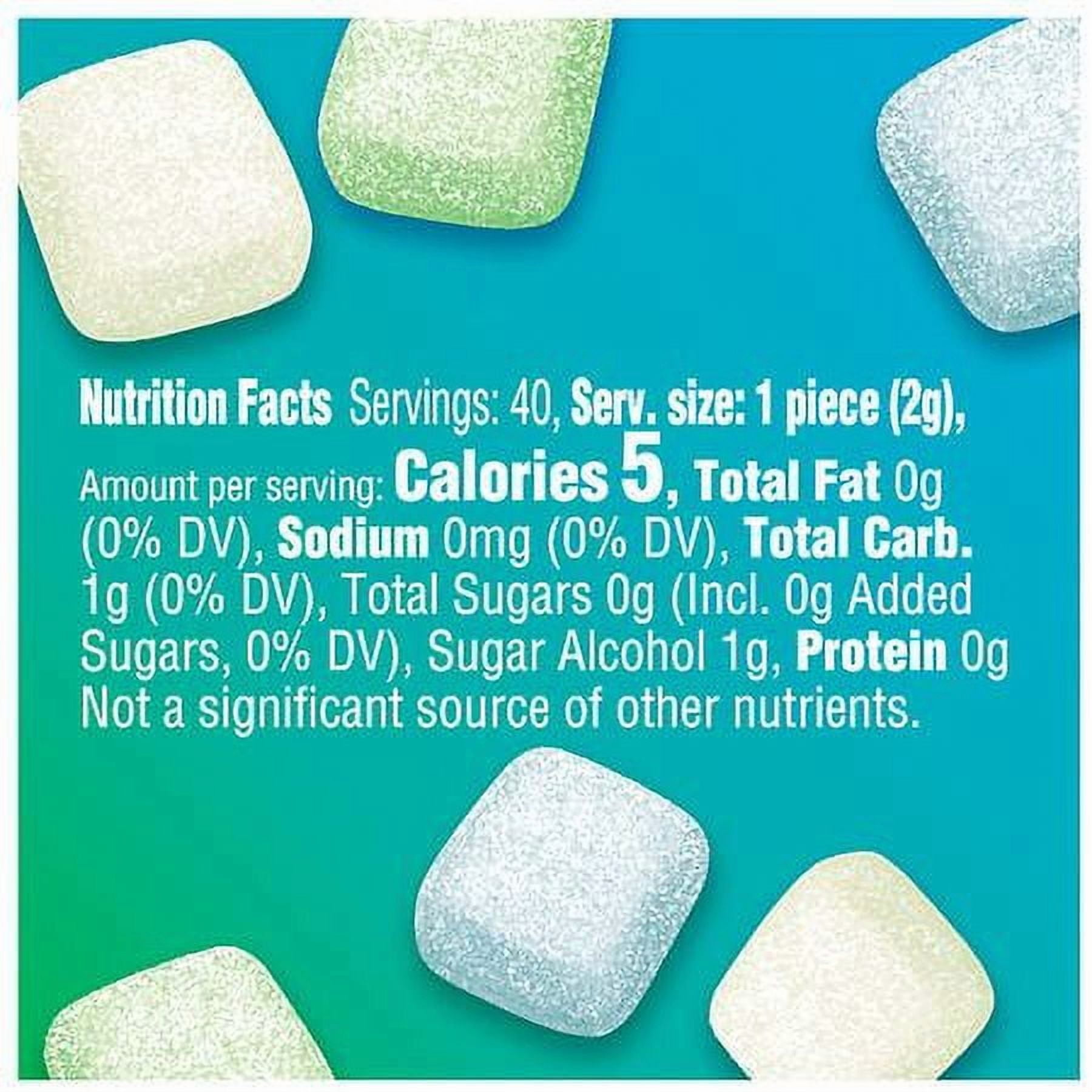 Extra Refreshers Mint Mix Gum Piece Bottle 40.0 ea Pack of 2