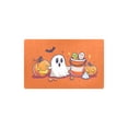 thumbnail image 3 of Halloween Ghost Pumpk Kitchen Mat Cushioned Anti Fatigue Rug 32"x20" Waterproof Non Slip Office, 3 of 5