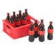 thumbnail image 5 of 1:12 Mini Botella de Soda Miniatura Botellas de Bebida Falsas con Cesta de Almacenamiento Simulación Bebida Adorno Modelo Hogar Cocina Decoración Juguete Rojo, 5 of 12