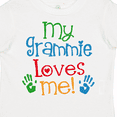 thumbnail image 4 of Inktastic My Grammie Loves Me Gift Boys or Girls Toddler T-Shirt, 4 of 5