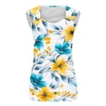 thumbnail image 4 of Young adult fashion Elegant Blouses for Women Night Club Generic Blouses for Women Womens Summer Tops Dressy Casual Cropped Evening Party Shirts White Orders, 4 of 4