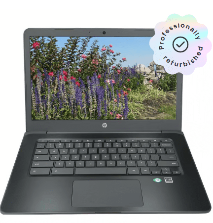 HP Chromebook 14 G5 -14” Intel Celeron N3350 4GB Ram 16GB SSD Chrome OS