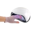thumbnail image 2 of Unique Bargains 1 Pair Anti-slip Sunprotection Half Finger Manicure Gloves Cameo Purple, 2 of 6