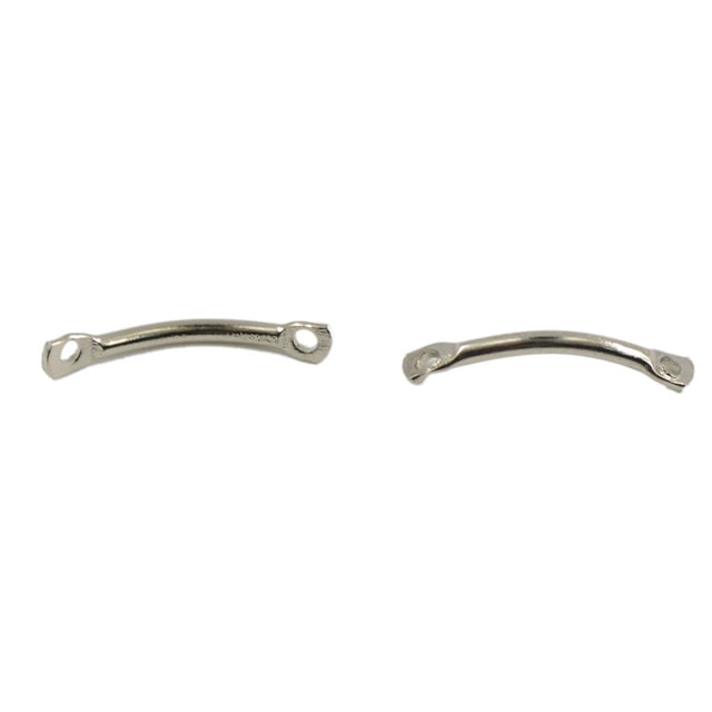 200 Piezas de Latón de Curvado Barra Conector de Enlace de de Barra Resultados de Joyería DIY