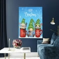 thumbnail image 5 of Xecao Merry Christmas Gnome for Ready-to-Hang Canvas Art 12x16 Inches - Waterproof HD Print Solid Wood Frame for Gifting,Vertical, 5 of 8