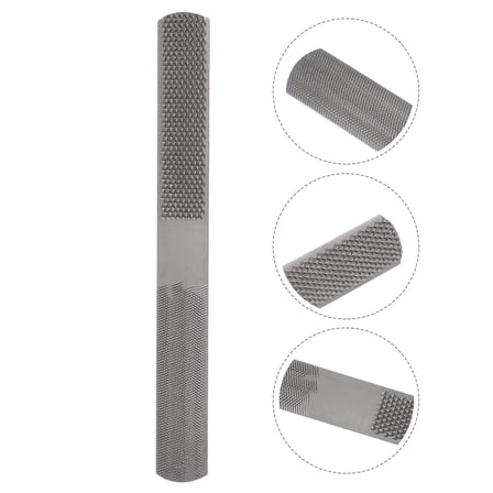 AURARMLET Rasp File 45 Steel 1Pcs 7.9X0.9X0.1In