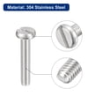 thumbnail image 4 of 304 Inoxidable Acero Máquina Tornillos, 20uds M4x22mm Ranurada Transmisión Unión Cabeza Tornillo Pernos, 4 of 5