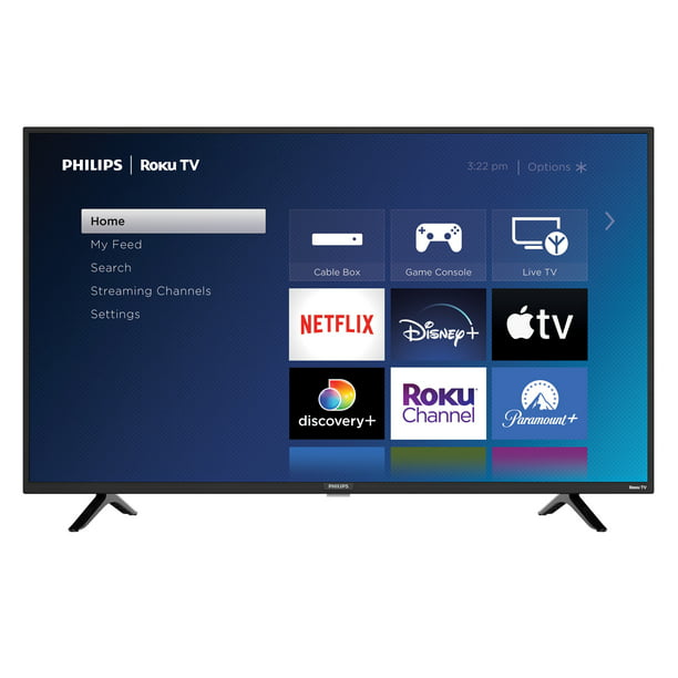 Así llamado Memoria claro Philips 40" Class FHD (1080p) Roku Smart LED TV (40PFL4775/F7) - Walmart.com