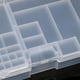 thumbnail image 5 of Caja de almacenamiento de herramientas ligera de plástico, almacenamiento de componentes de dos capas para organizador de estuche, caja de herramientas de piezas pequeñas, 5 of 5
