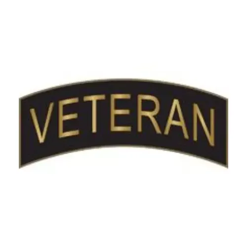 Eagle Emblems P12779 Pin - Veteran, Tab - 1.25 in.
