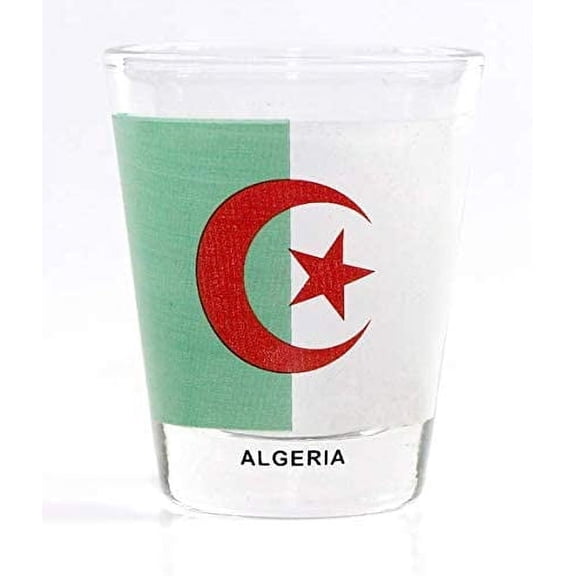 Algeria Flag Shot Glass
