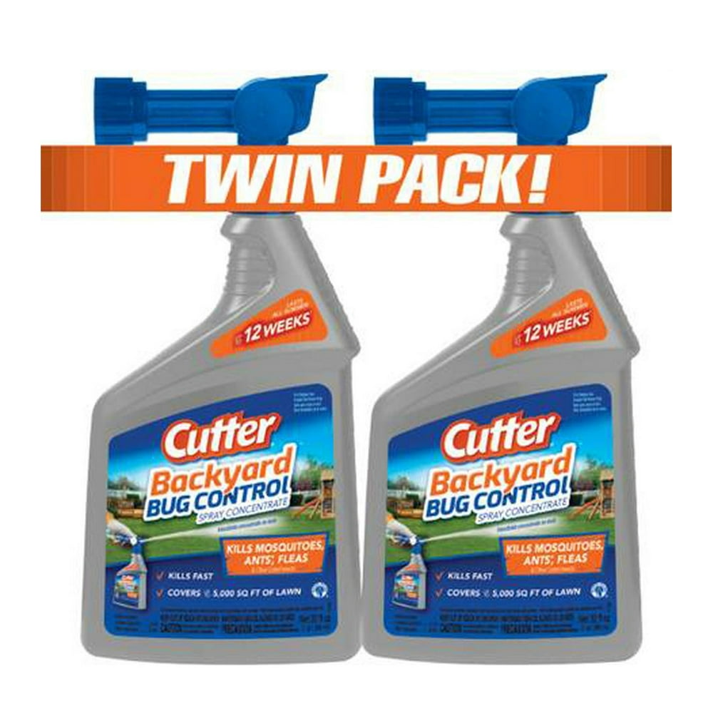 Cutter 32Oz. Backyard Bug Control Spray Concentrate, 2 pk. Walmart