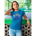 thumbnail image 2 of Alien Cosmic Approval T-Shirt Women -Smartprints Designs, Female Large, 2 of 4