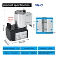 thumbnail image 2 of DC 12V/24V Mini Small Negative Piston Vacuum Pump, Pressure Suction Diaphragm Portable Vacuum Pump VN-C1 ,Long Lasting, 2 of 7