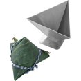 thumbnail image 1 of Sticky Rice Dumpling Mold, Non Stick BPA Free Baking Molds for Zongzi, Reusable Stainless Steel Rice-Pudding Baking Molds for Kitchen DIY Dragon Boat Festival Zongzi, 1 of 1