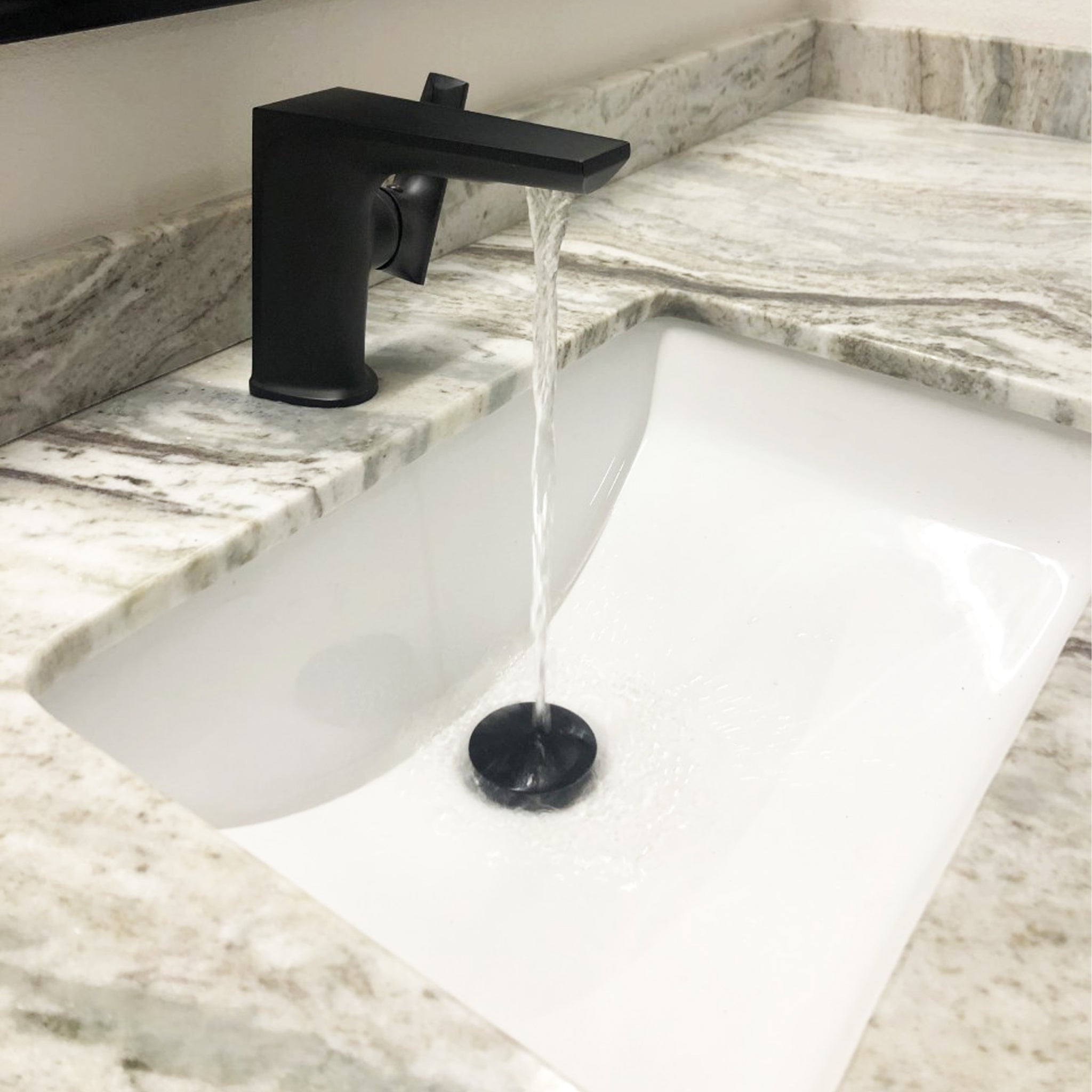 Novatto NP-U193902 Rectangular Undermount White Porcelain Sink with Overflow, 18 x 13-inches