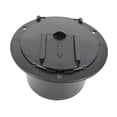 thumbnail image 2 of Colaxi Generic Electric Cable RV Accessories Repair Parts Round Simple Installation Professional 4 inch Power Cord Cover Black, 2 of 8