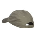 thumbnail image 3 of Top Dad Letters Embroidered Low Profile Cap - Olive OSFM, 3 of 5