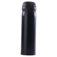 thumbnail image 1 of Bewildely Frasco de vacío de 500ML, botella térmica portátil, taza aislada de acero inoxidable, botellas de agua, tazas rectas, suministros de Teteras Negro, 1 of 6