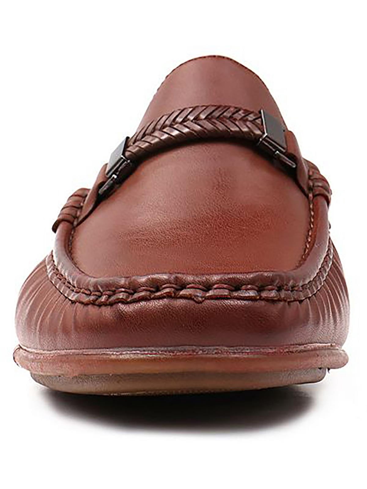 Aston Marc Mens Madrid 01 Faux Leather Slip-On Loafers  display picture 3