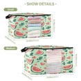 thumbnail image 2 of Foldable Clothes Storage Bags Clothes Organizer Bin with Clear Windows for Clothes Bedding Watermelon Slices, 2 of 6