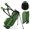 Green, variant on Gymax 8-Way Golf Stand Bag w/ 5 Pockets Lightweight Portable Golf Club Bag Handles Green