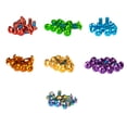 thumbnail image 3 of Yuarrent Pack de 12 Tornillos para frenos de bicicleta Tornillos para frenos de disco Accesorios Piezas de repuesto Type2 NO2, 3 of 6