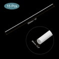 thumbnail image 2 of Uxcell 15pcs 10" Plastic Model Tube ABS Square Tube 0.2"x0.2" White Easy Processing Architectural Model Making DIY, 2 of 5
