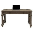thumbnail image 6 of UrbanPro Farmhouse Traditional Wood Writing Desk in Weathered Dove, 6 of 15