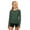 0#Dark Green166, variant on Lullu Toddler Girls Athletic T-Shirt Breathable Lightweight Long Sleeve T Shirt with Thumb Hole, Black