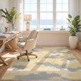 thumbnail image 3 of Design&I 3'x5' Ultra Soft Throw Mat, Plush Rgu Brushstroke Large Classroom Playroom Dining Abstract Flowing Dynamic None Fluffy Washable Easy Care Indoor rug for Bedside Hallway, 3 of 7