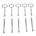 thumbnail image 4 of Wedding Metal 2 Tier Cake Stand Center Handle Rods Fittings Kit, 4 of 5
