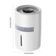 thumbnail image 3 of Humidificador de vapor frío grande de 4 l para dormitorio y oficina | Diseño de llenado superior con filtro purificador, difusor de aroma y control de vapor | Humidificador ultrasónico silencioso, 3 of 9