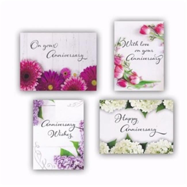 Heartland Wholesale 138320 CardBoxed AnniversaryFresh Floral Box